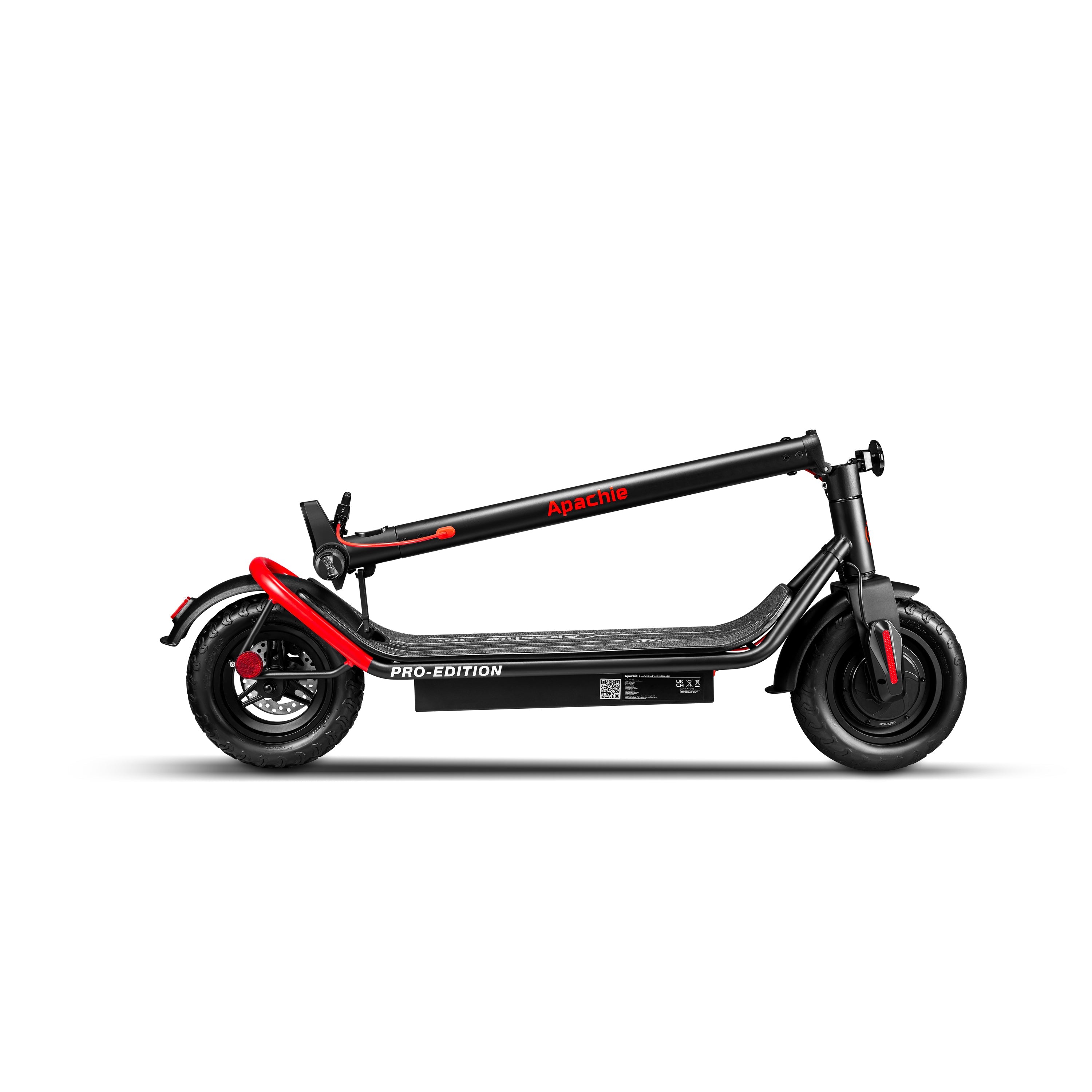 Apachie 500W Pro Edition Adult Electric Scooter - RED