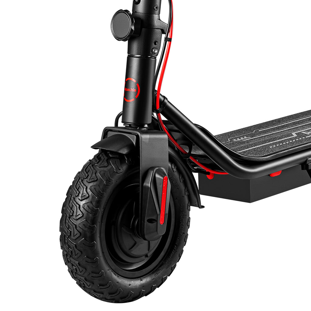 Apachie 500W Pro Edition Adult Electric Scooter - RED
