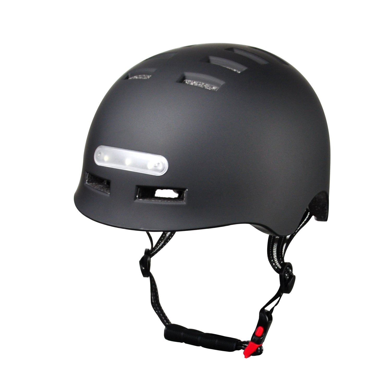 Apachie Essential Helmet with Front and Rear LED Lights