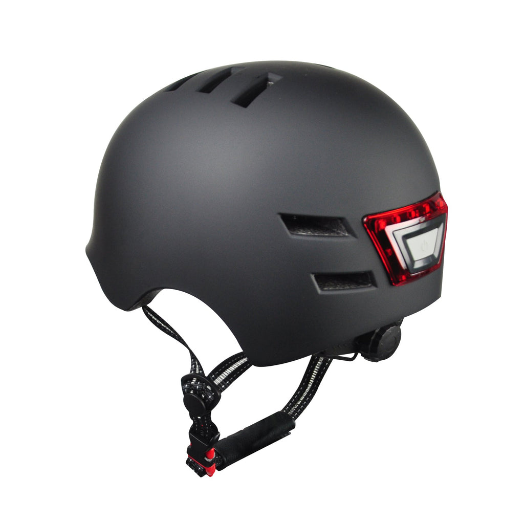 Apachie Essential Helmet with Front and Rear LED Lights