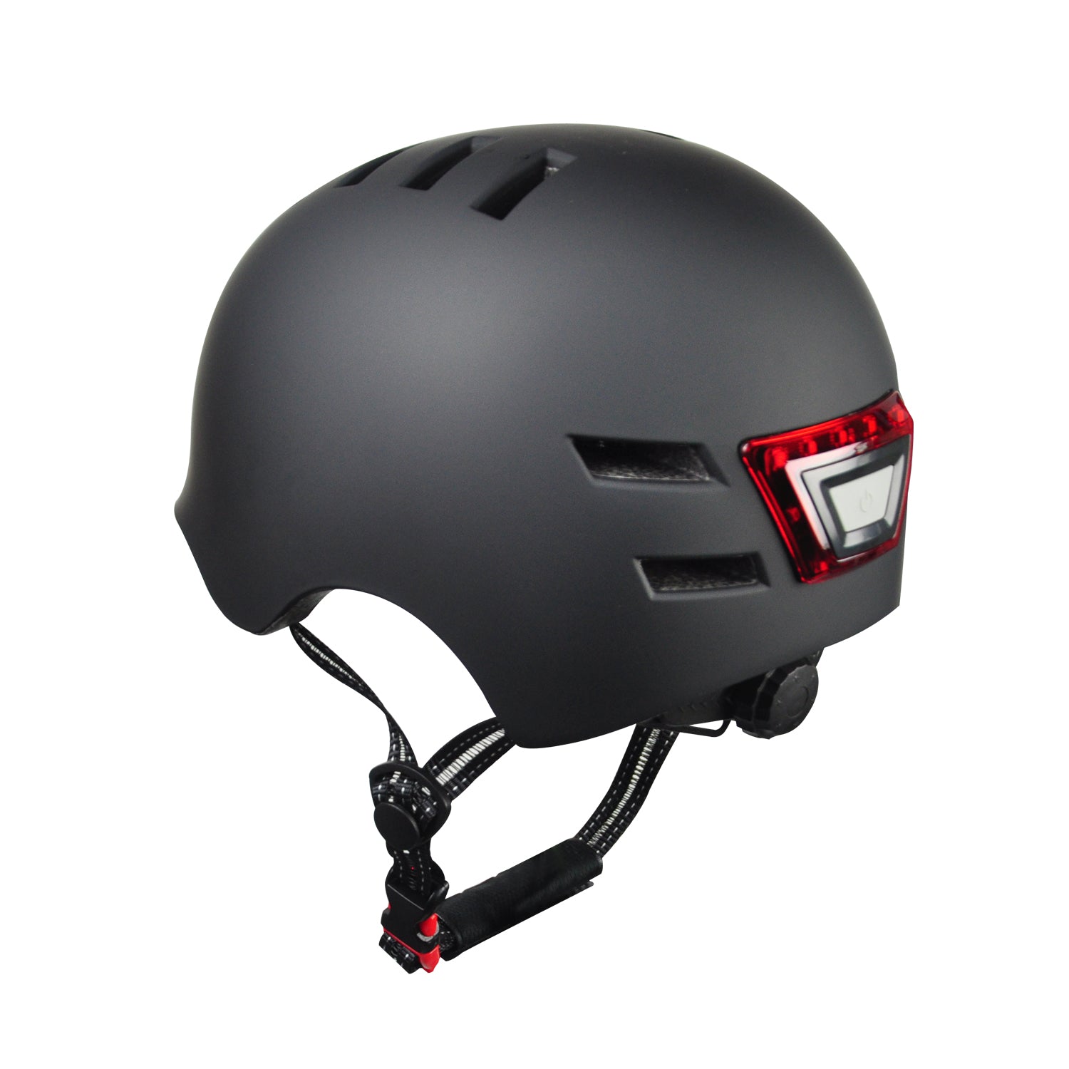 Apachie Essential Helmet with Front and Rear LED Lights