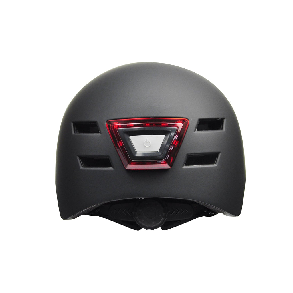 Apachie Essential Helmet with Front and Rear LED Lights